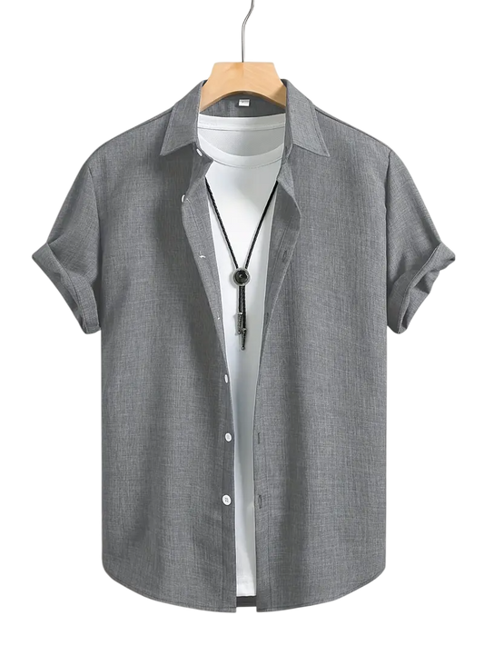 Camisa Cruzada Oxford
