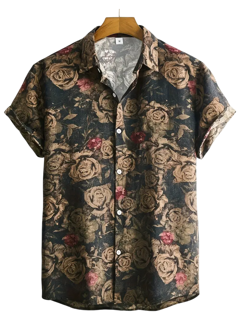 Camisa Gold Rose