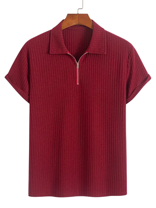 Polo Soft'Z Carmín
