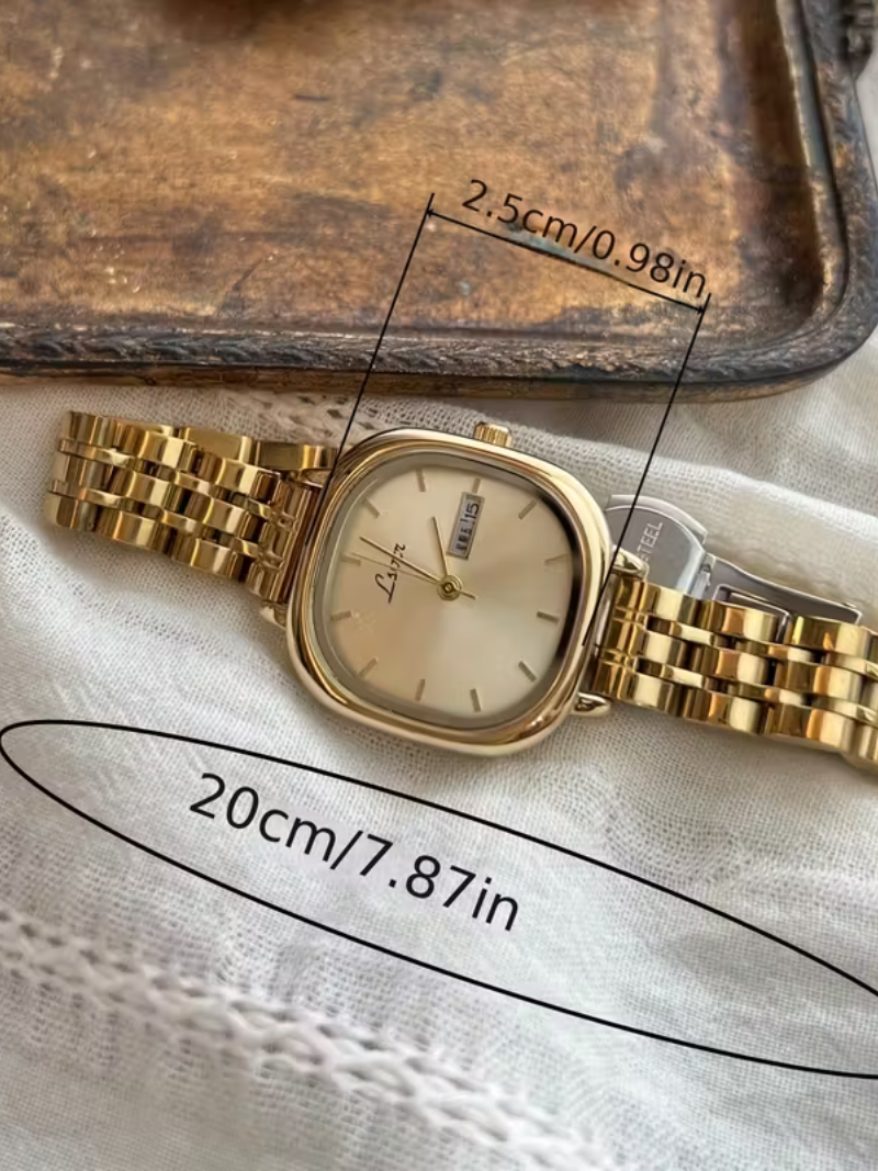 Reloj Vintage Lite Dorado Lsutr