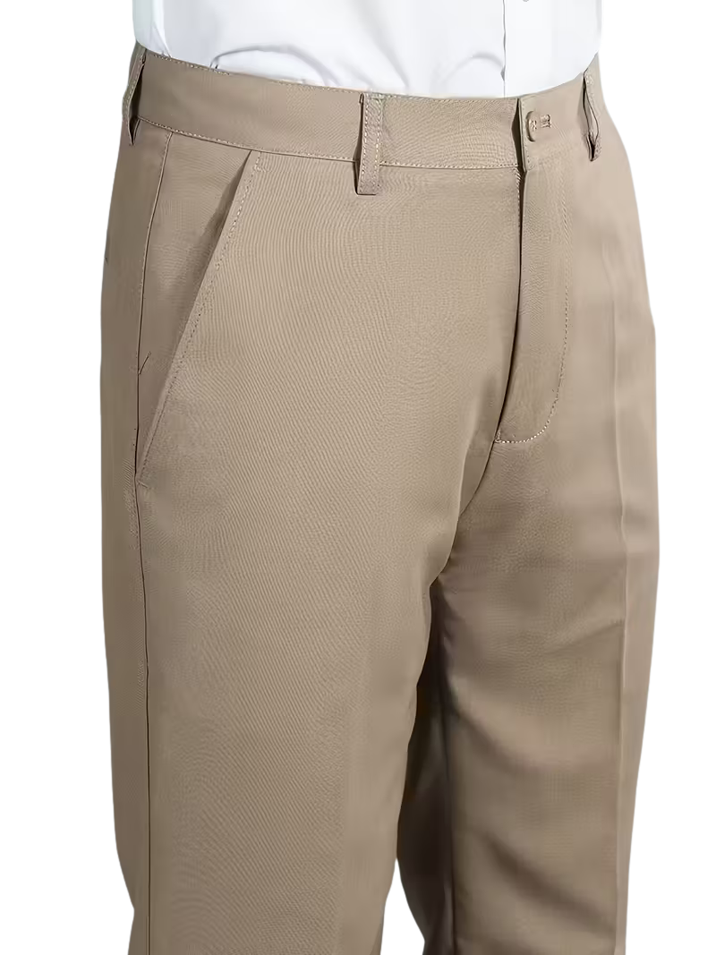 Pantalón Liso Caqui