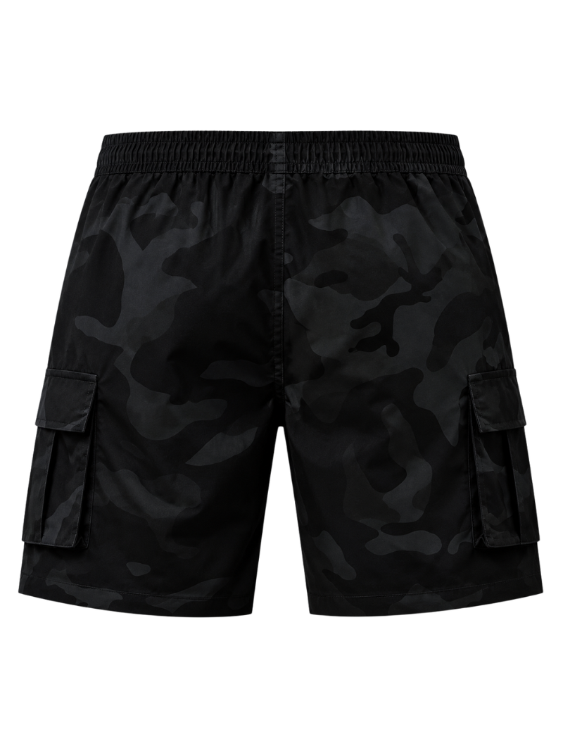 Cargo Fierce Camuflaje Oscuro