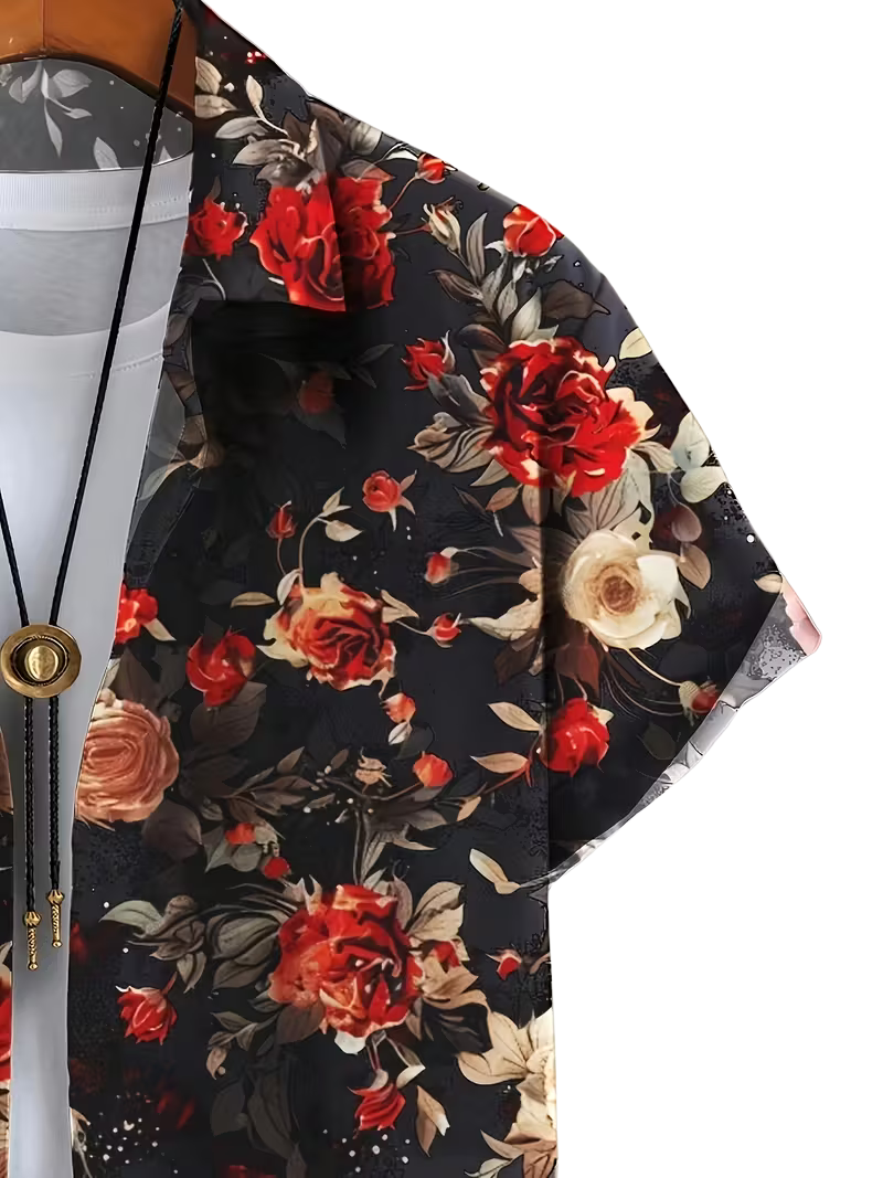 Camisa Rosedal Negra