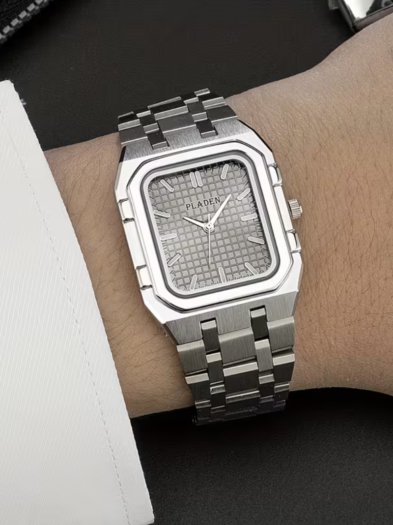 Reloj Pladen Cream de Cuarzo