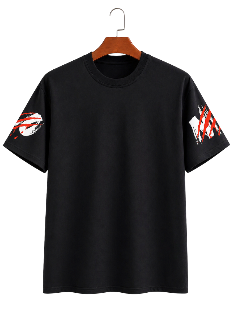 Camiseta Never Give Up Negra