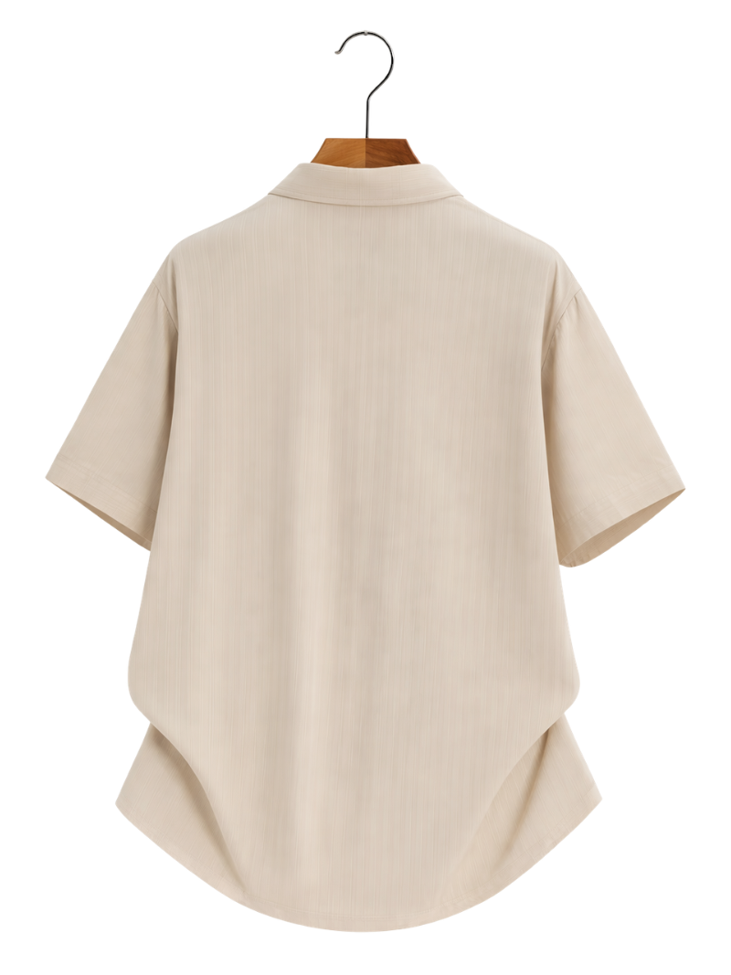 Camisa Visco Beige