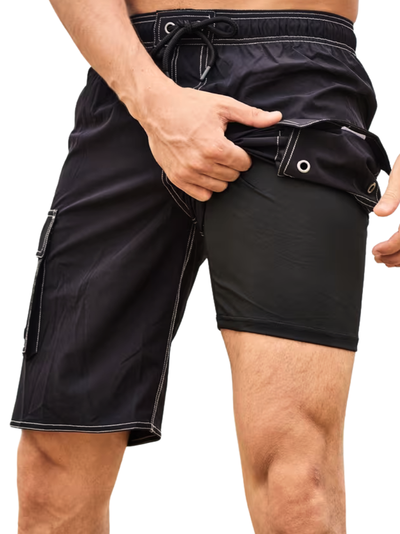 Traje de Baño Ringbag Negro