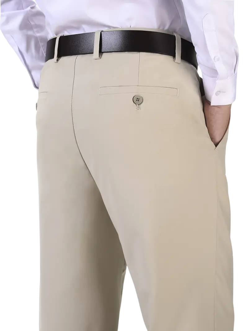 Pantalón Liso Beige