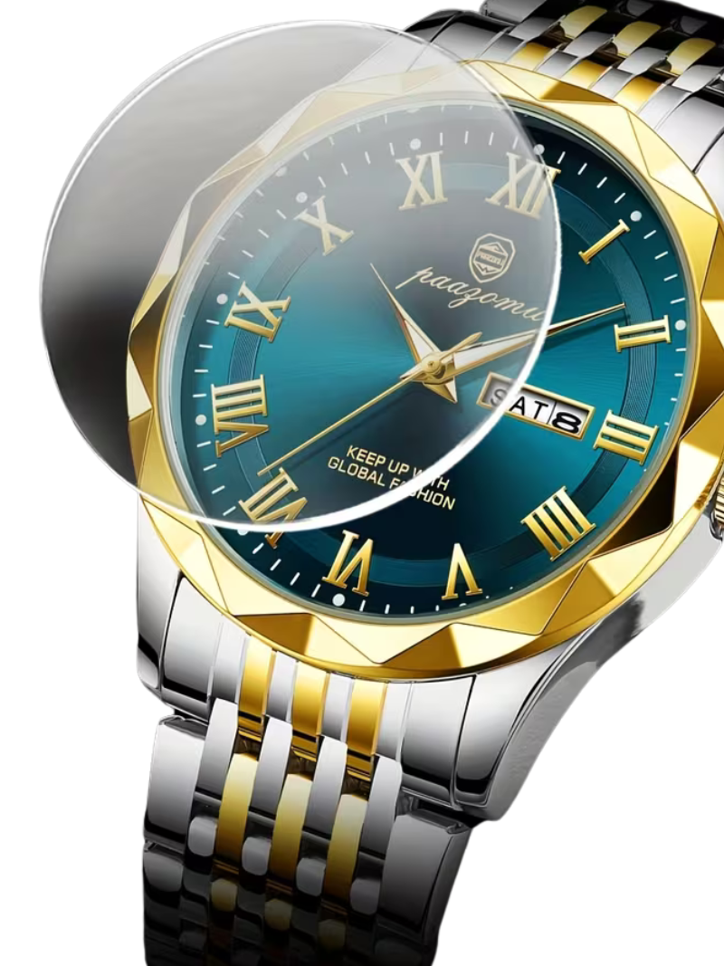 Reloj Paazomu Blue Golden