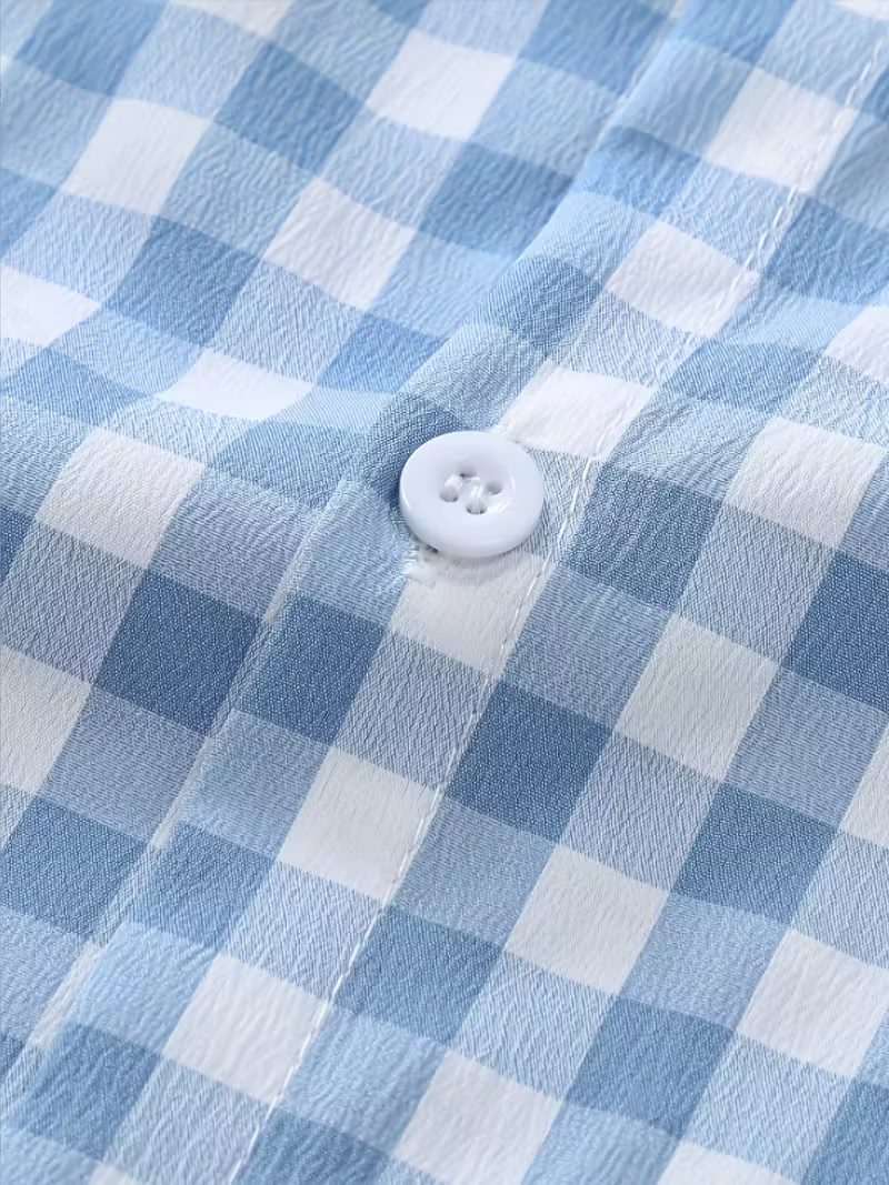 Camisa Cuadrille Azul