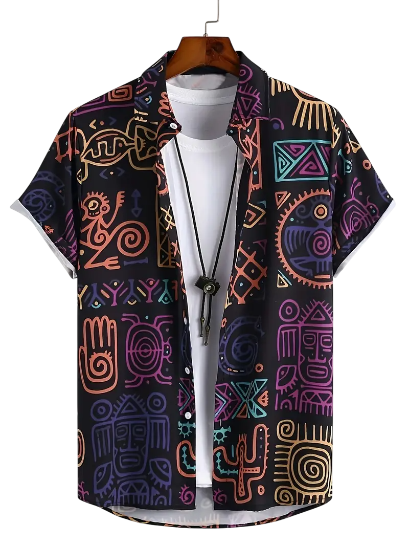 Camisa Tribal Olmec