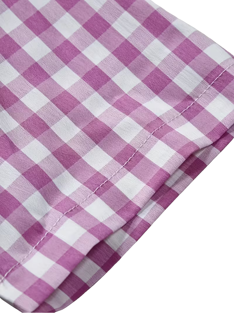 Camisa Cuadrille Rosa
