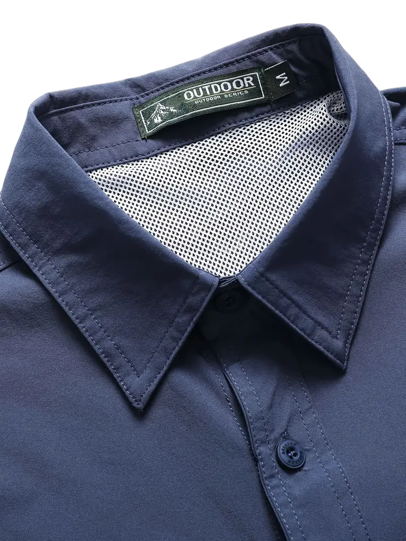 Camisa Outdoor Zi Blue