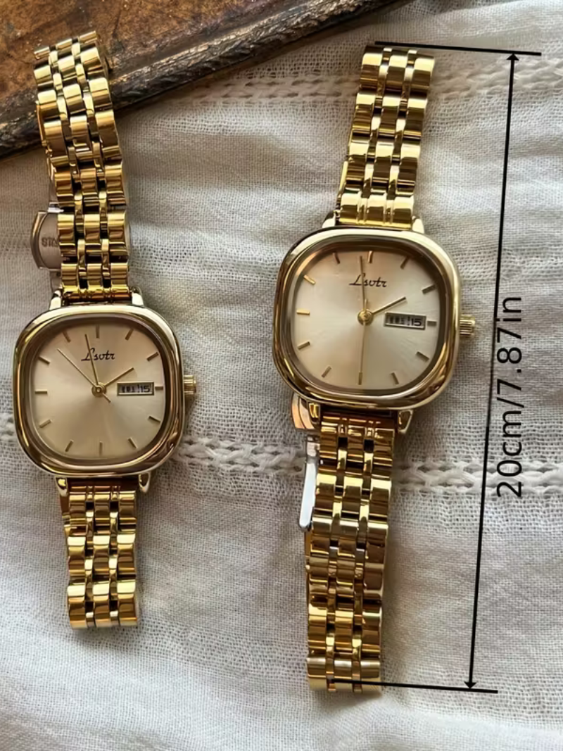 Reloj Vintage Lite Dorado Lsutr