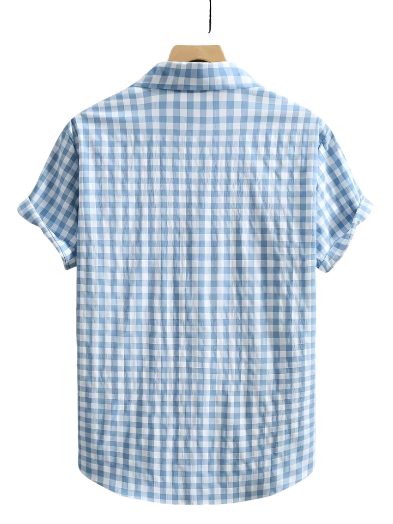 Camisa Cuadrille Azul