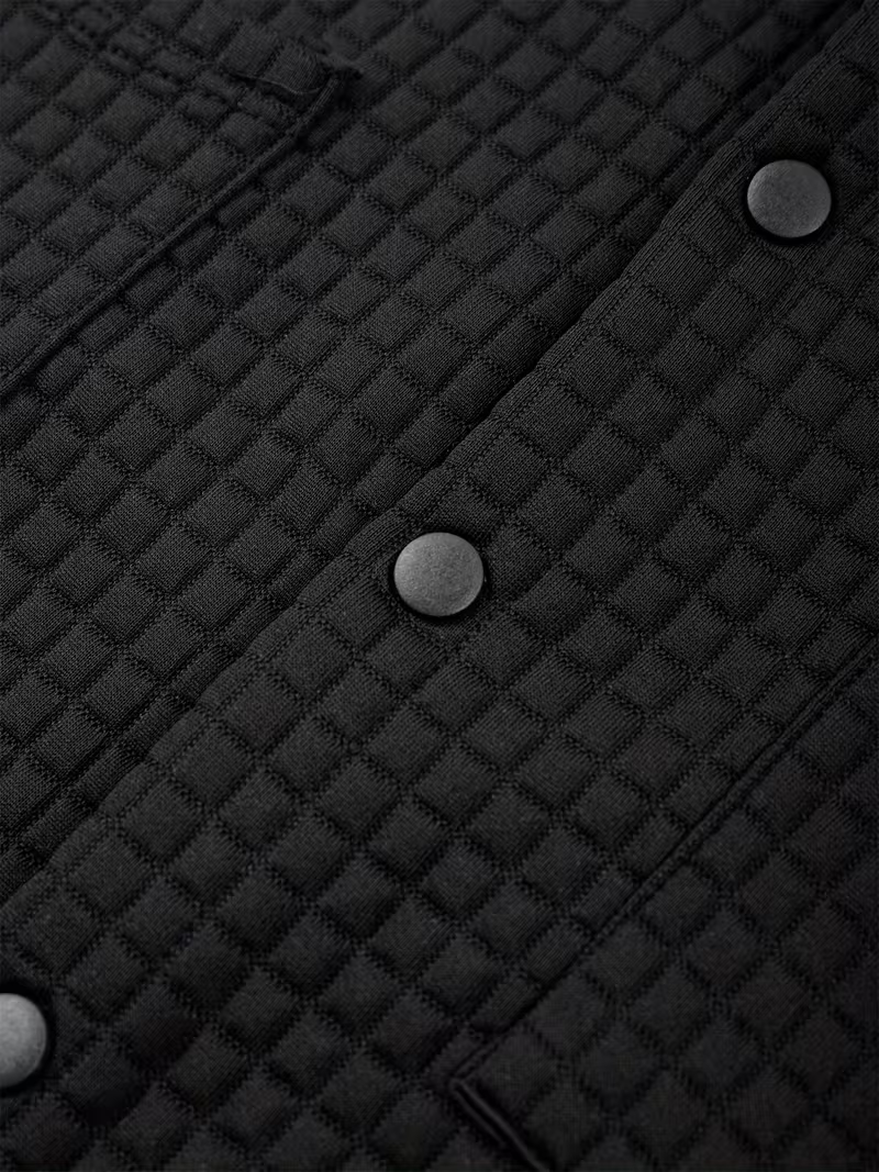 Camisola Gofre Negra