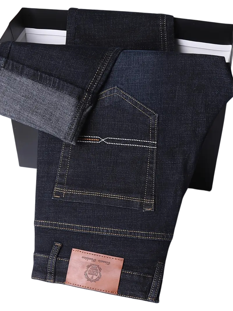 Pantalón Denim Oscuro