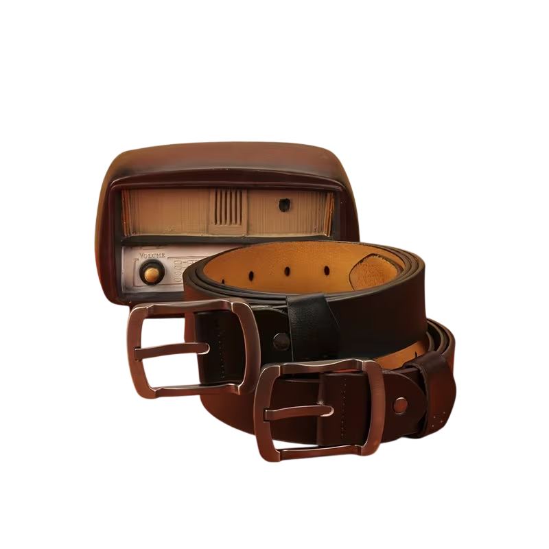 Cinturón Pecas Marrón