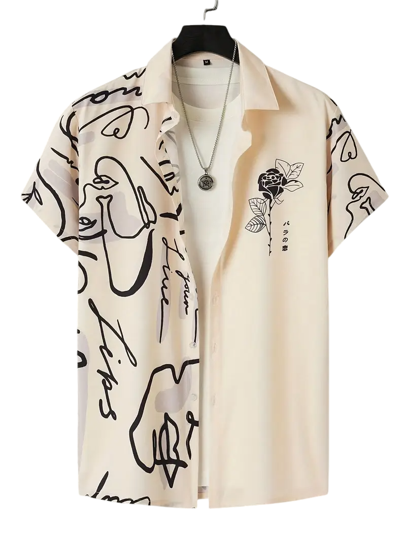Camisa de Lienzo Claro