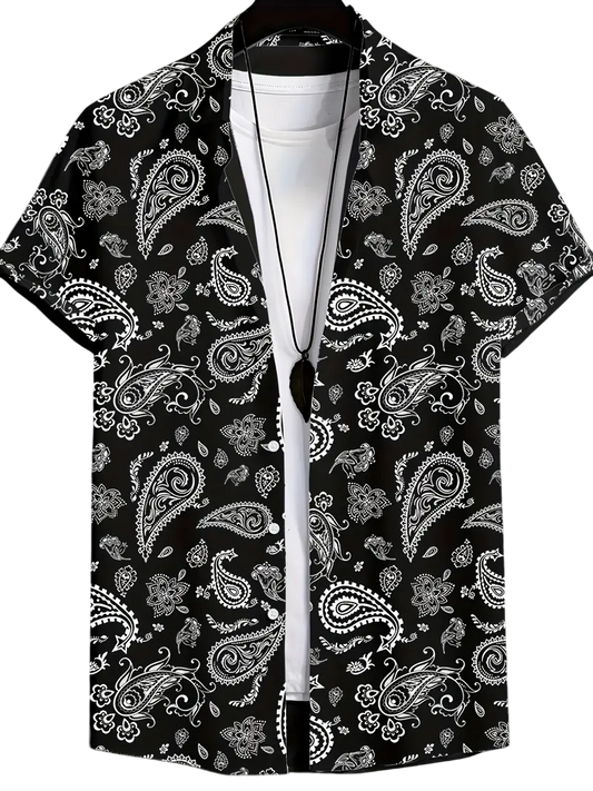 Camisa Paisley Cell