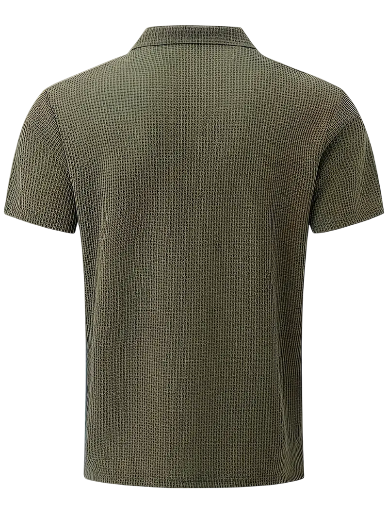 Polo Militar con Textura