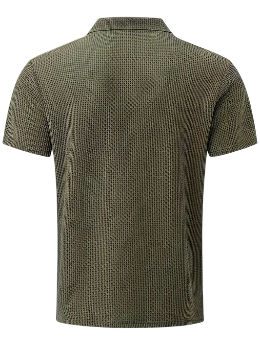 Polo Militar con Textura