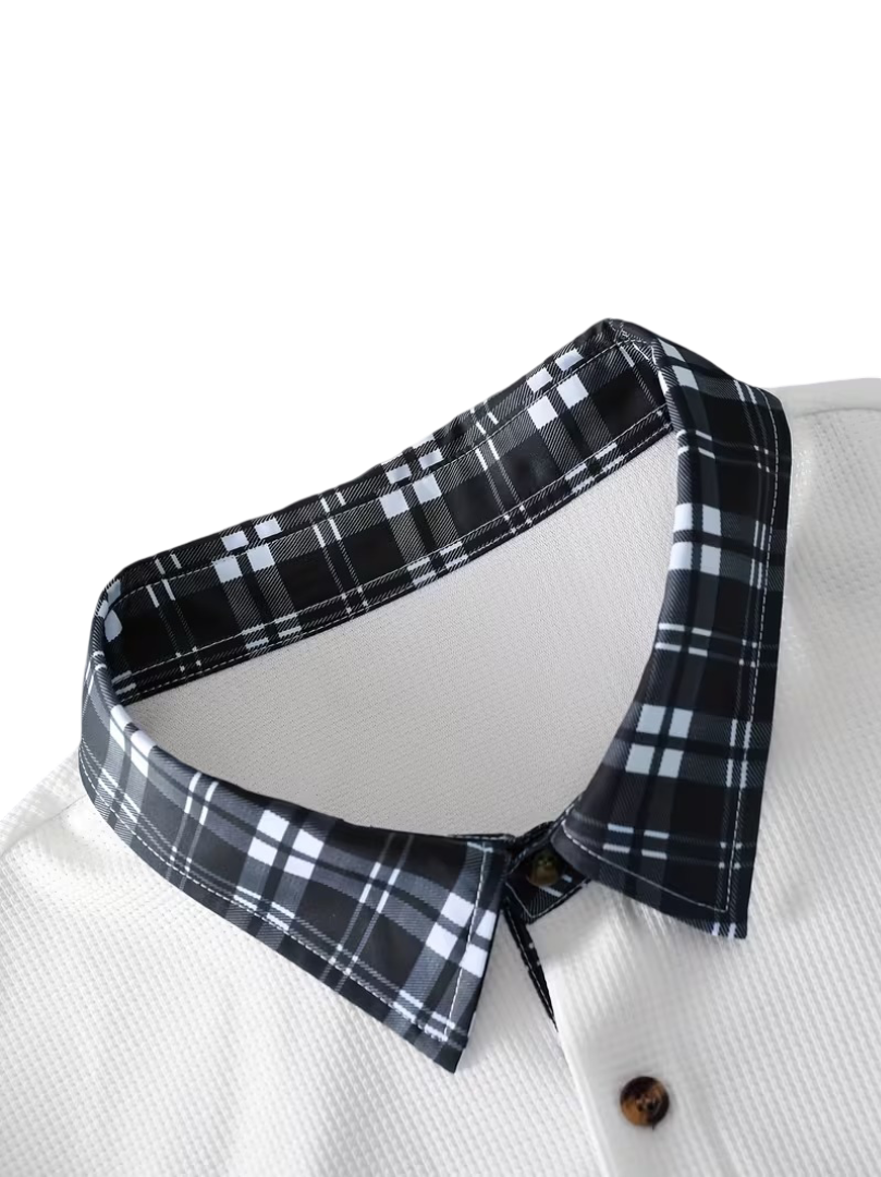 Camisola Blanca Contraste