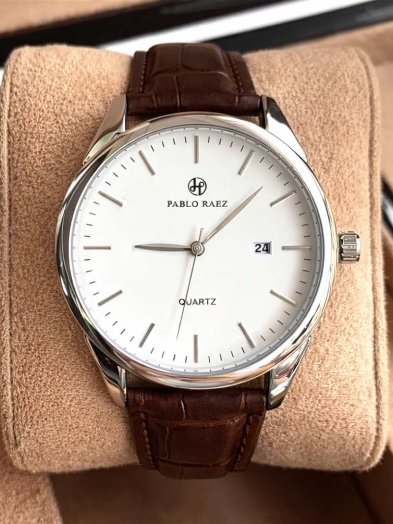 Reloj Pablo Raez Brown White