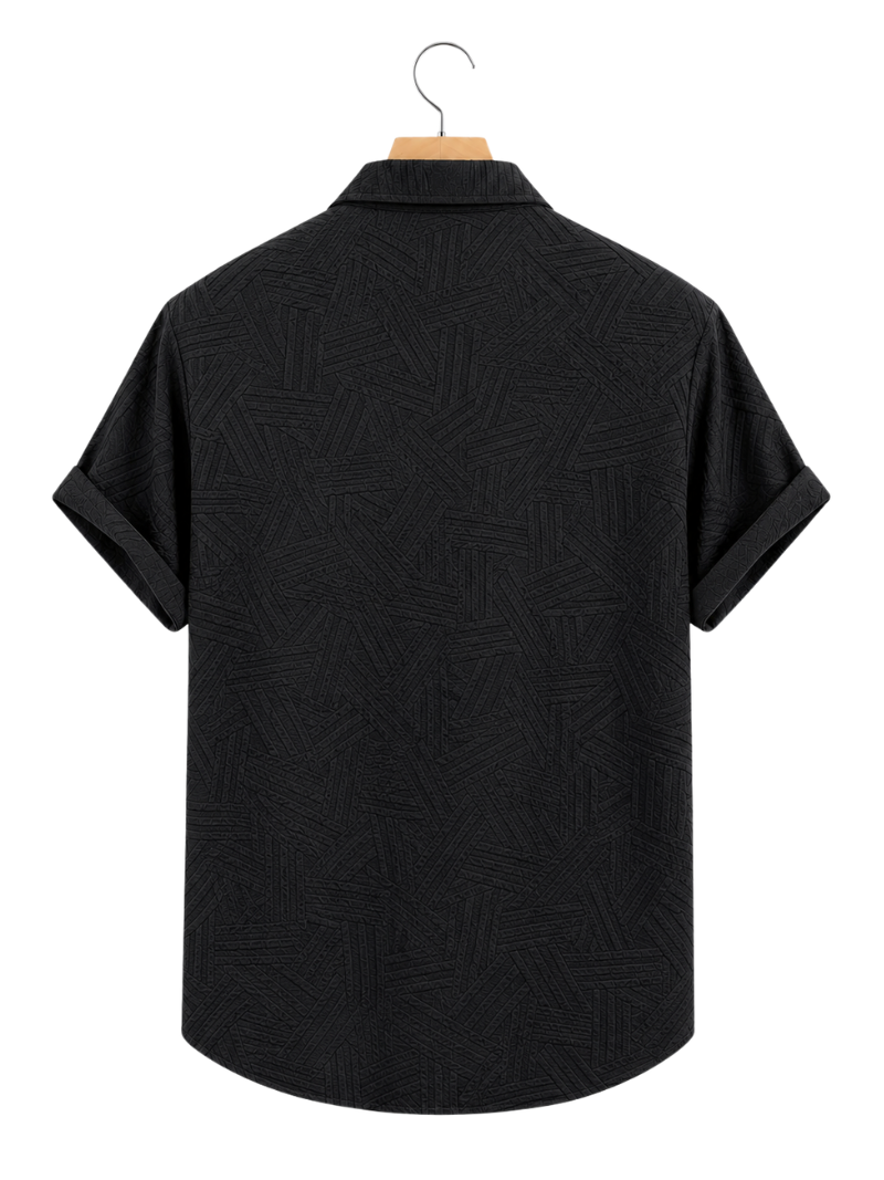 Camisa Crossed Negra