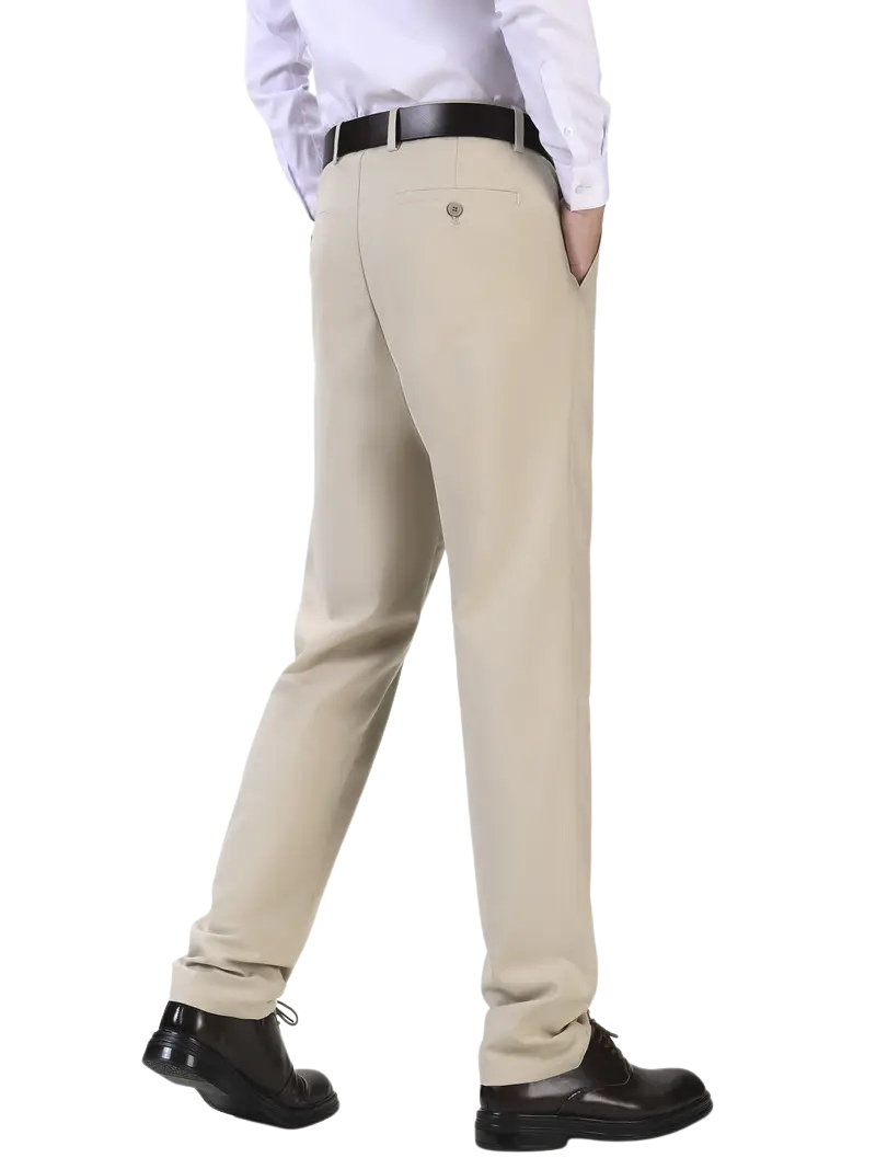 Pantalón Liso Beige