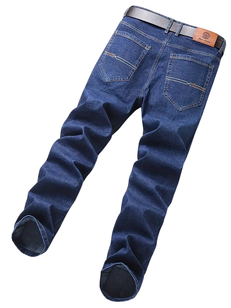 Pantalón Denim Marino
