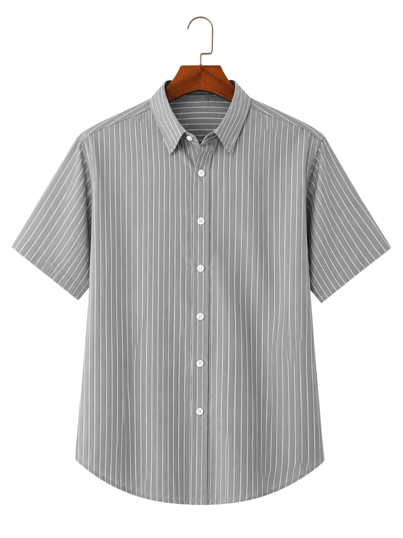 Camisa Nine Rayas Plata