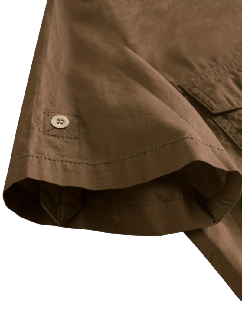 Camisa Off Road Marron
