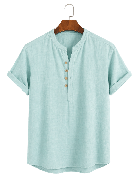 Camisa Al V Neck Turquesa