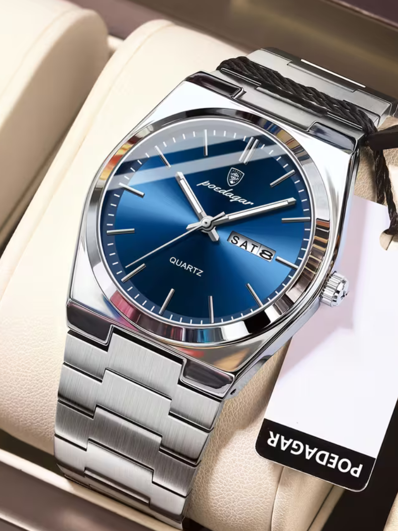 Reloj Poedagar Blue de Cuarzo