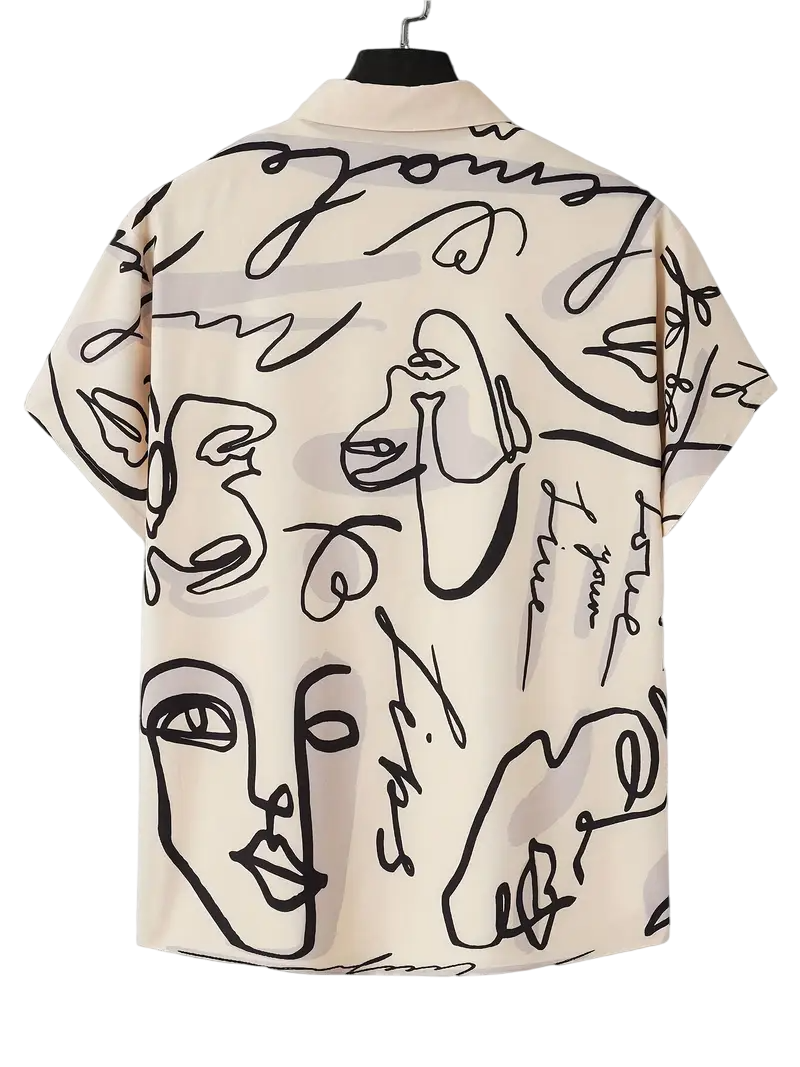 Camisa de Lienzo Claro