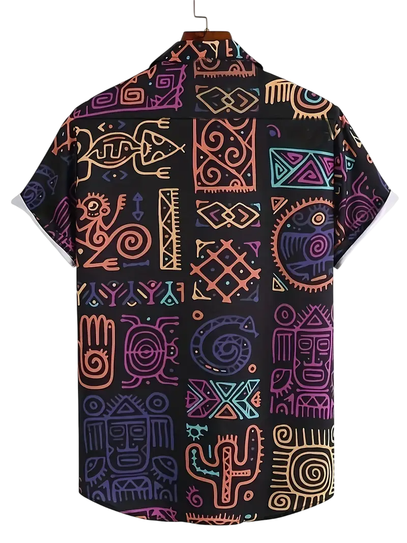 Camisa Tribal Olmec