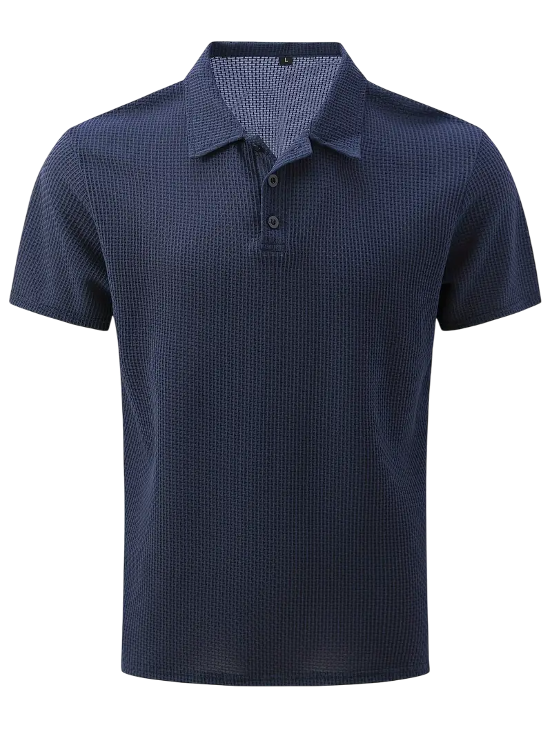 Polo Marino con Textura