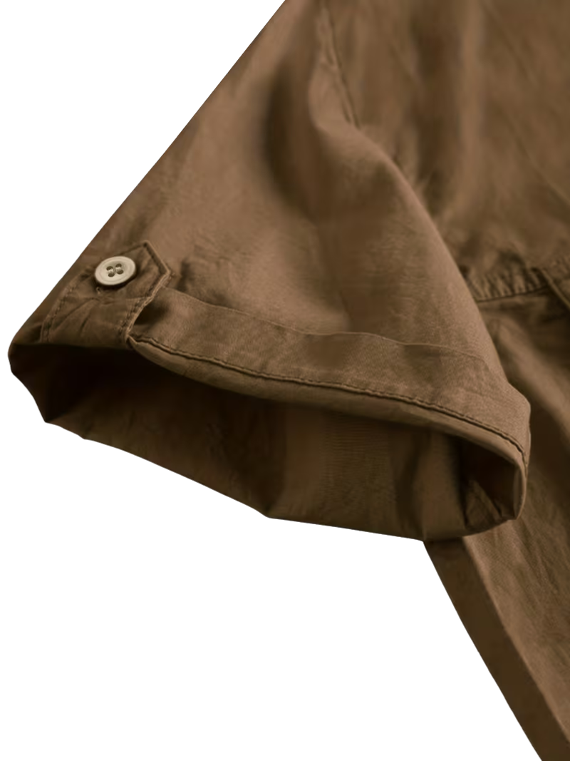 Camisa Off Road Marron
