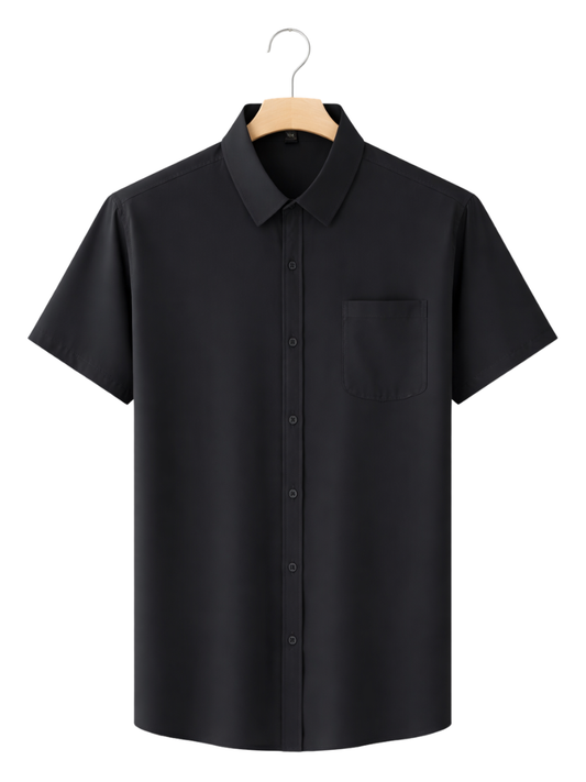 Camisa Lisa Seventy Three Black