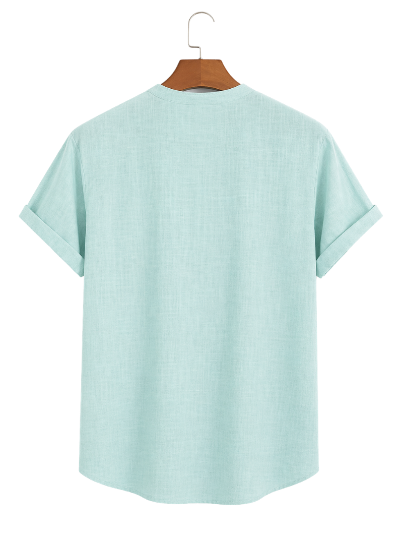 Camisa Al V Neck Turquesa