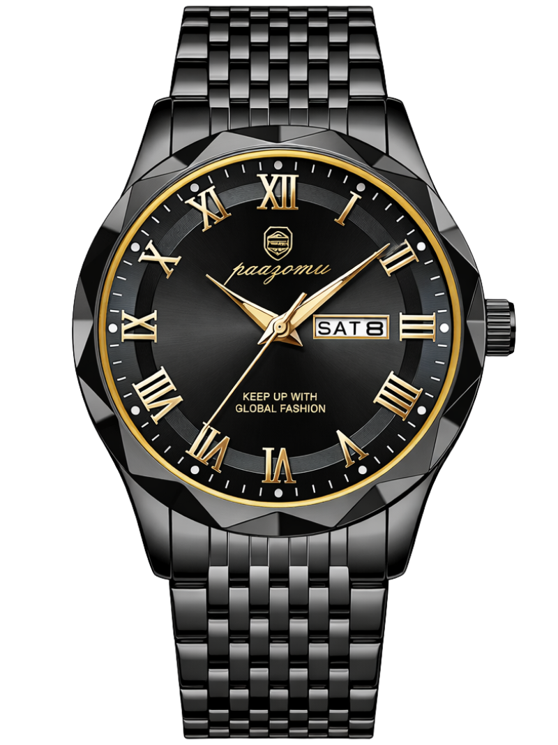 Reloj Paazomu Black & Yellow