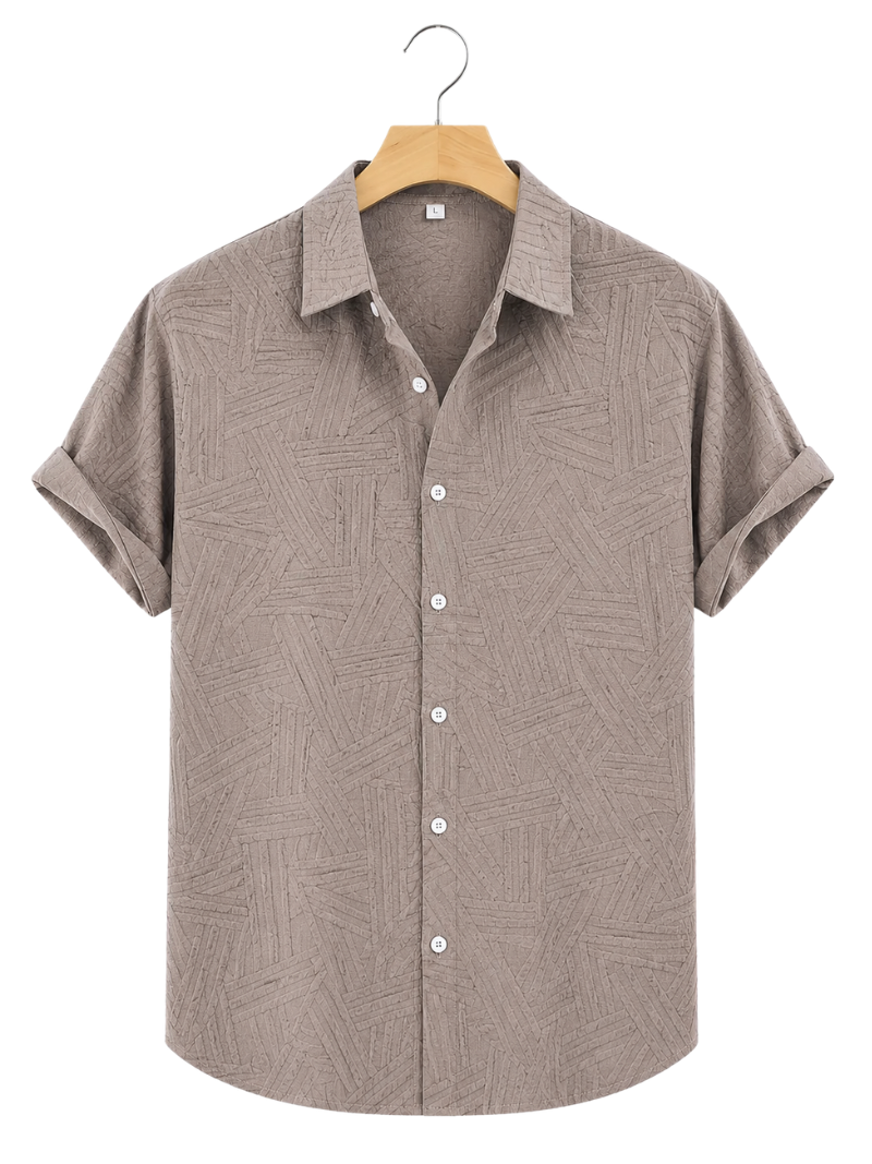 Camisa Crossed Caqui