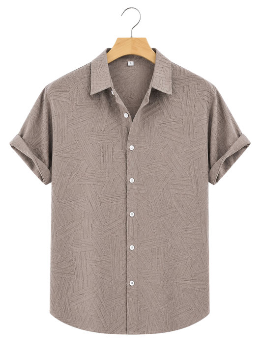 Camisa Crossed Caqui