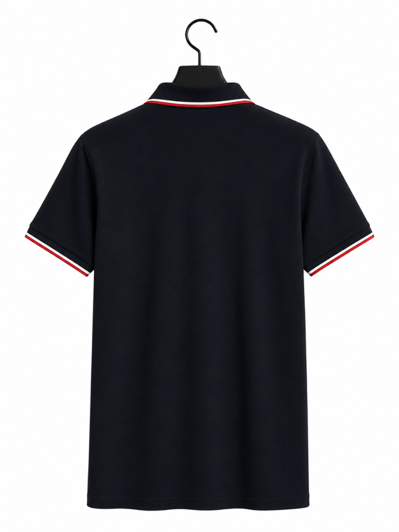 Polo Two Lines Black