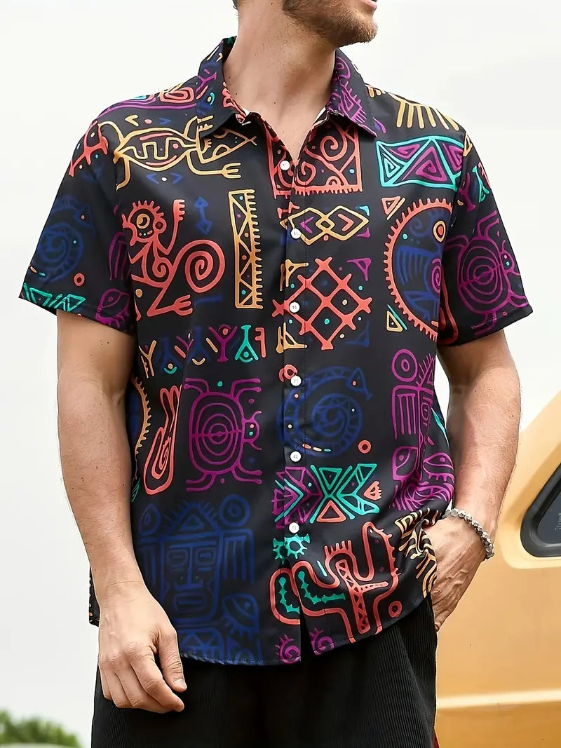 Camisa Tribal Olmec