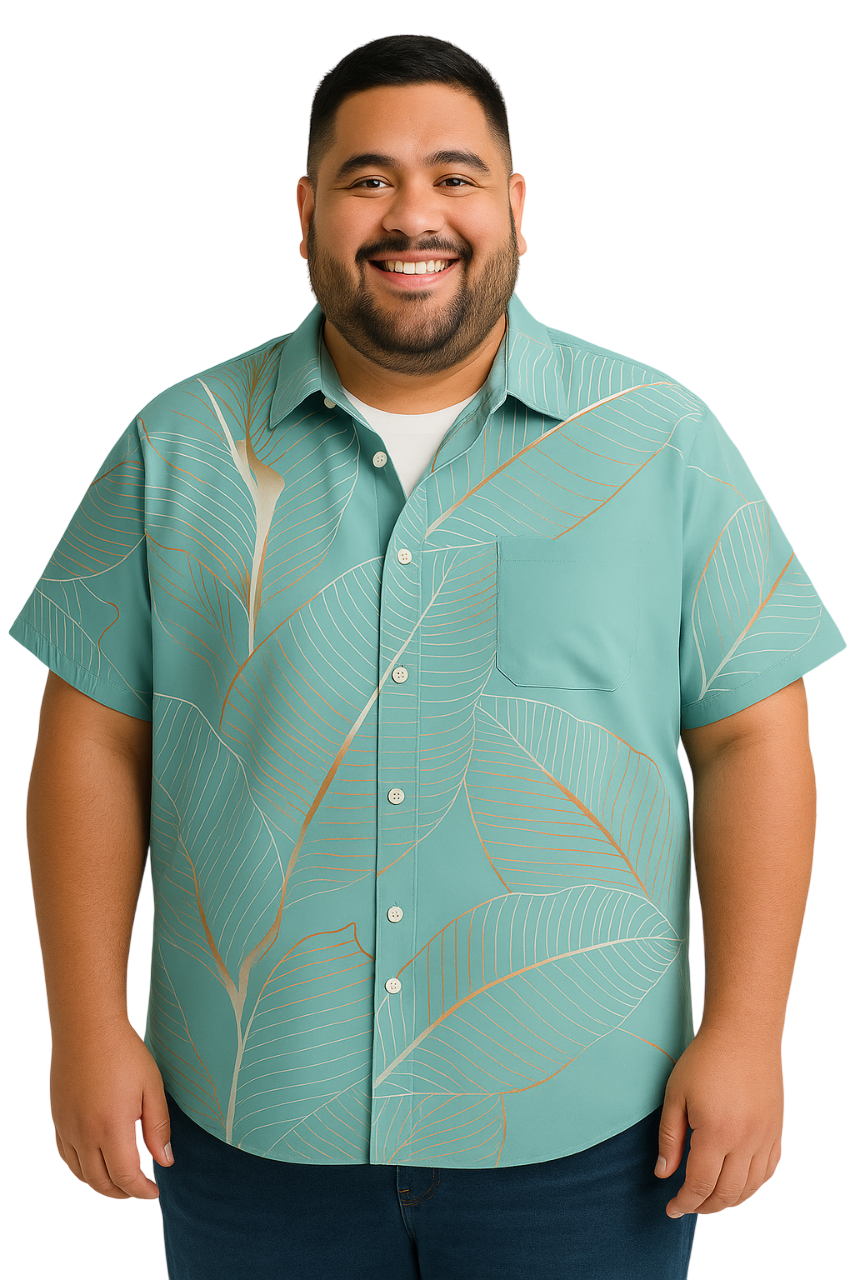 Camisa Hoja Pistache