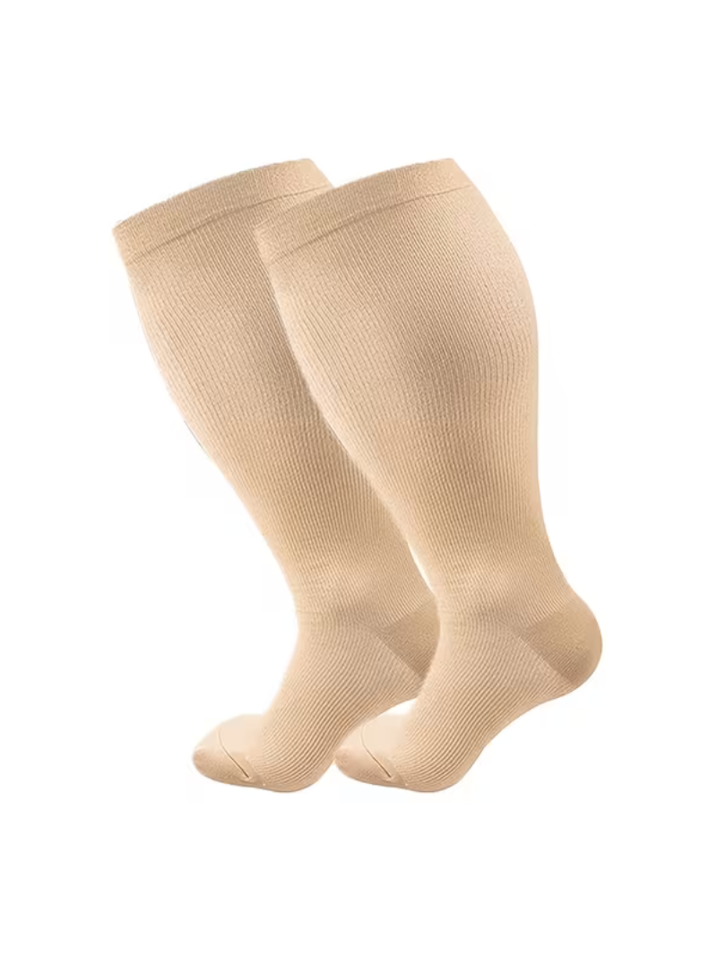 1 Par de Calcetas Beige