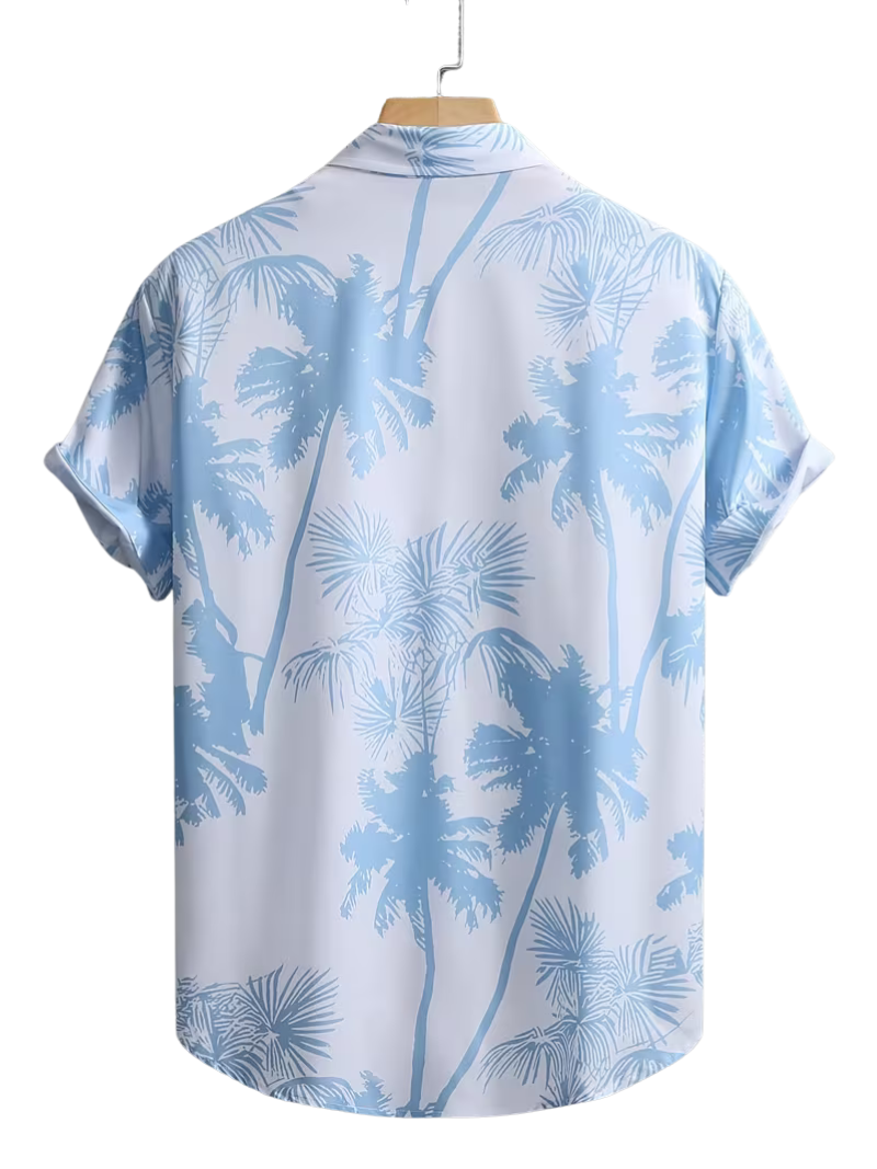 Camisa Palma Celeste