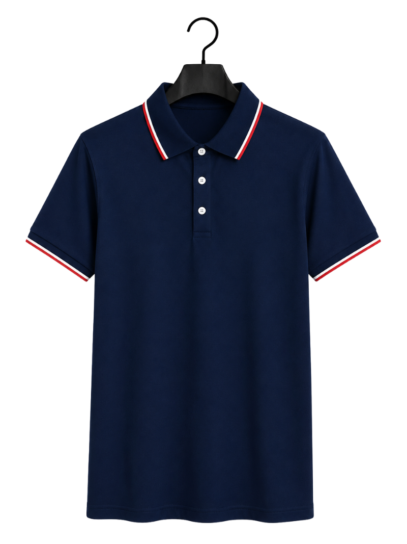 Polo Two Lines Navy